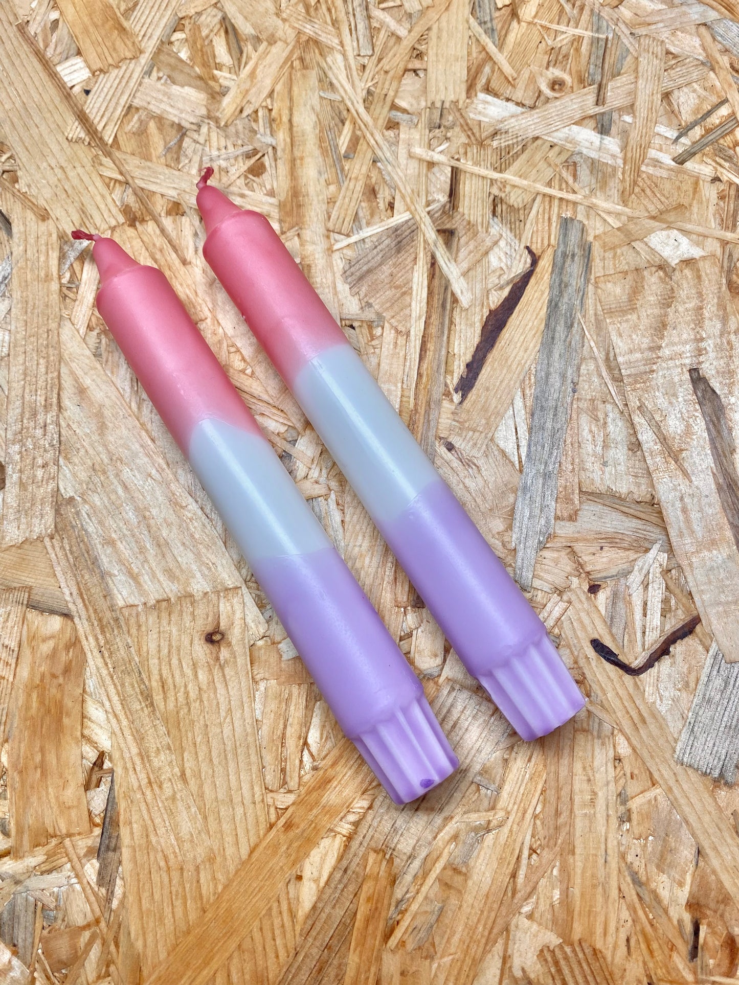Kerzen Rose/Flieder